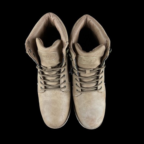 Lugz Men's Bedrock Hi Fashion Dark Tan Bone Boot Sizes 8 - 10.5 - Picture 7 of 9